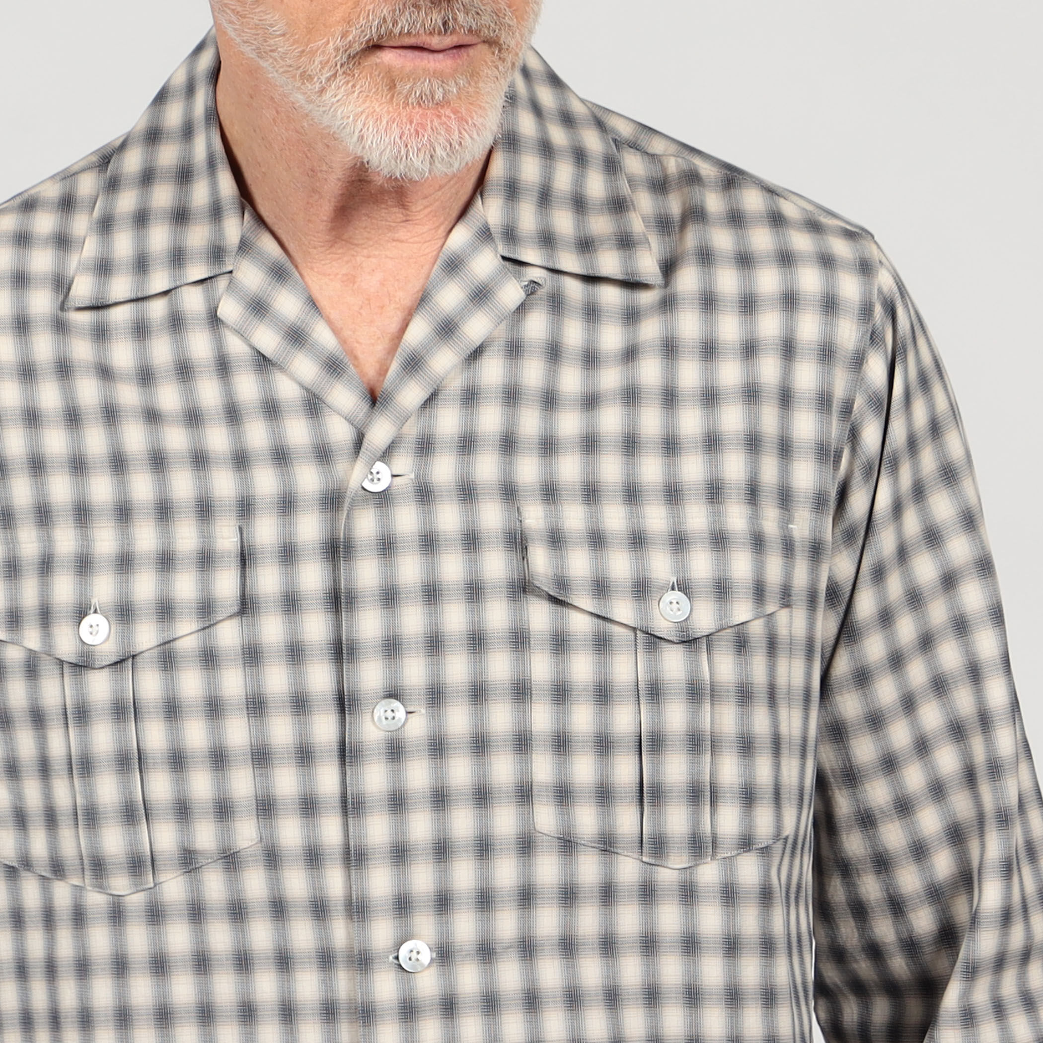 トゥモローランド　オープンカラーシャツ セール】 コットンシルク オープンカラー プリントシャツ （シャツ