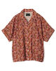 【別注】HAVERSACK ATTIRE ペイズリープリント オープンカラーハーフスリーブシャツ