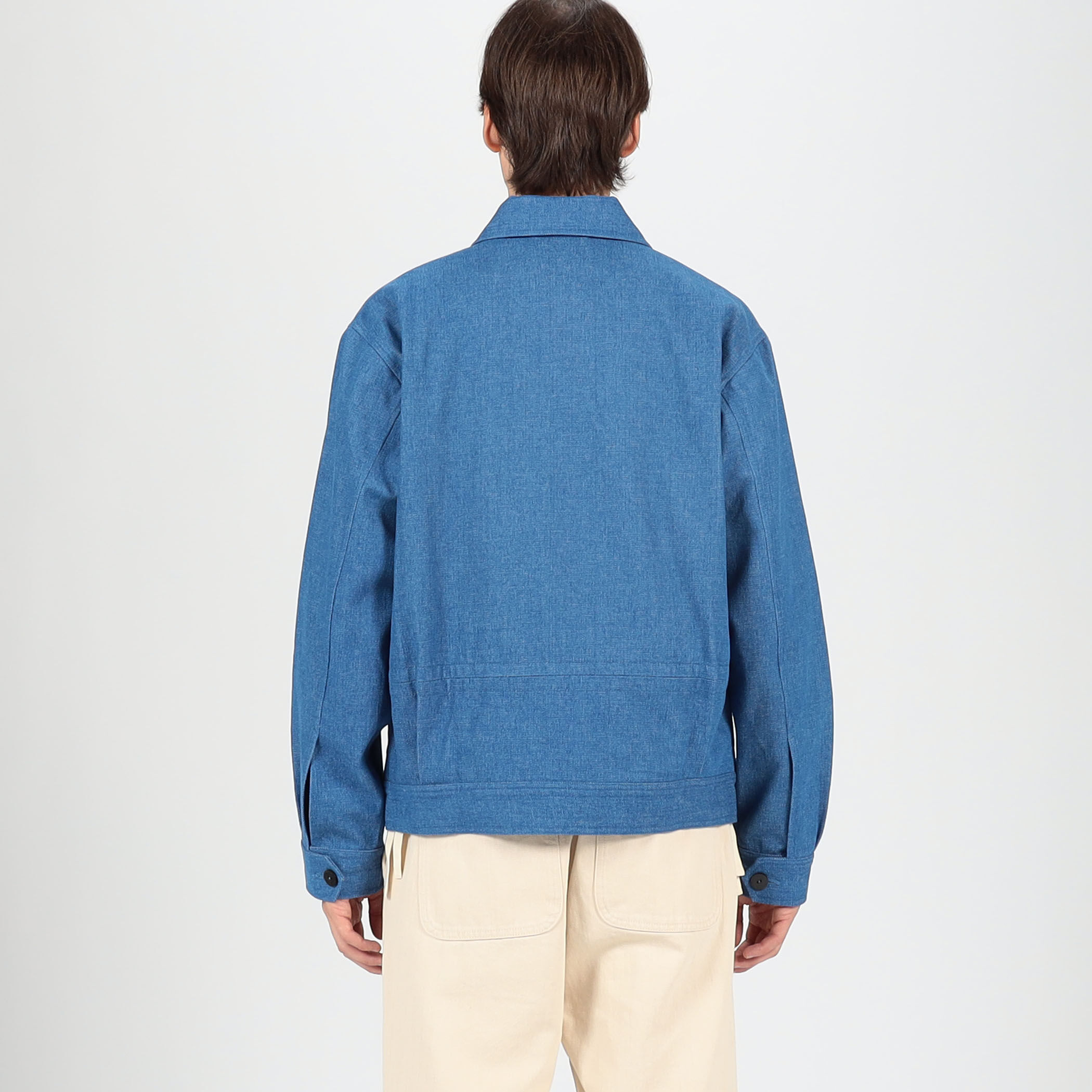 JAN MACHENHAUER Milo Jacket コットンデニム ショートブルゾン