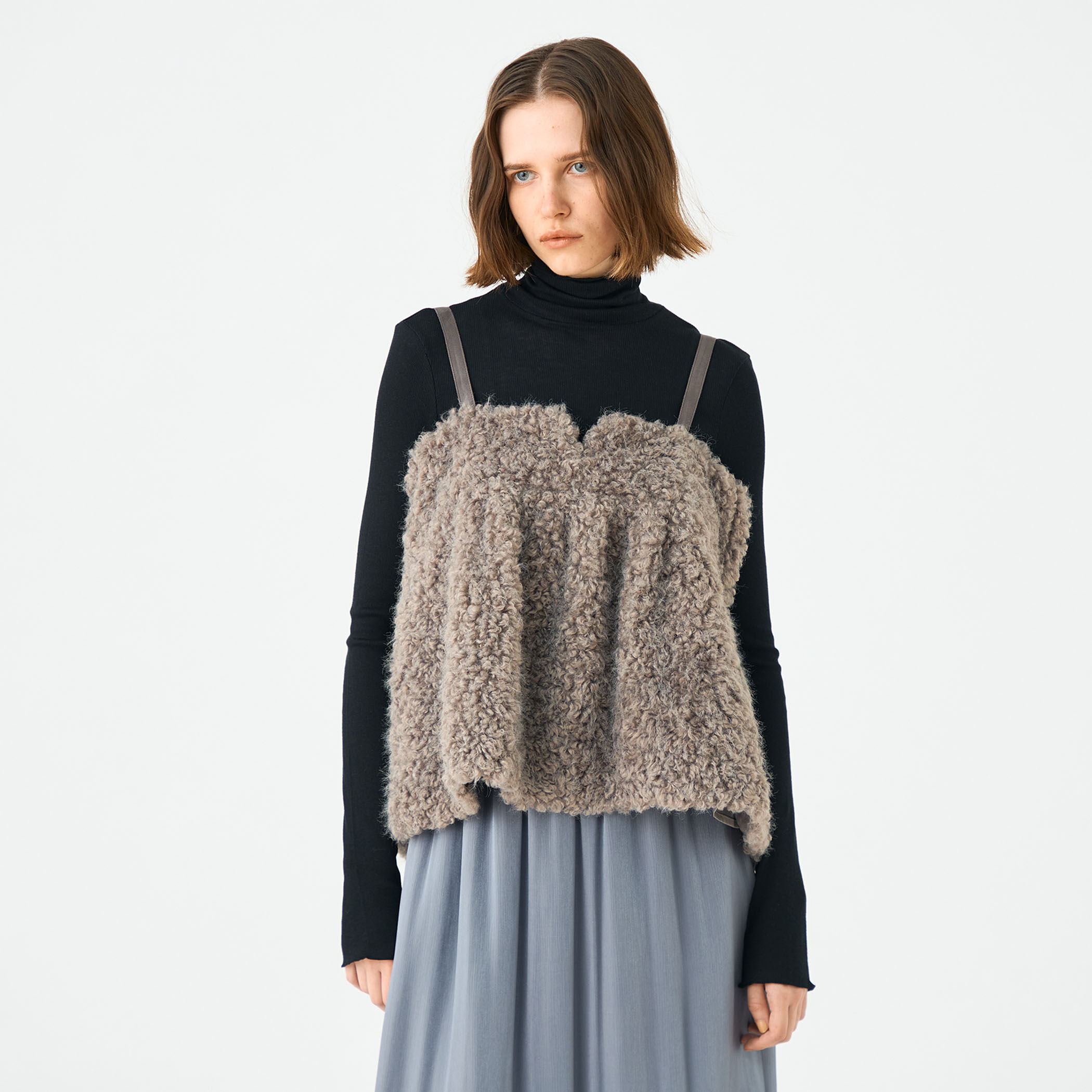 ミックスファー キャミソールプルオーバー｜トゥモローランド 公式通販