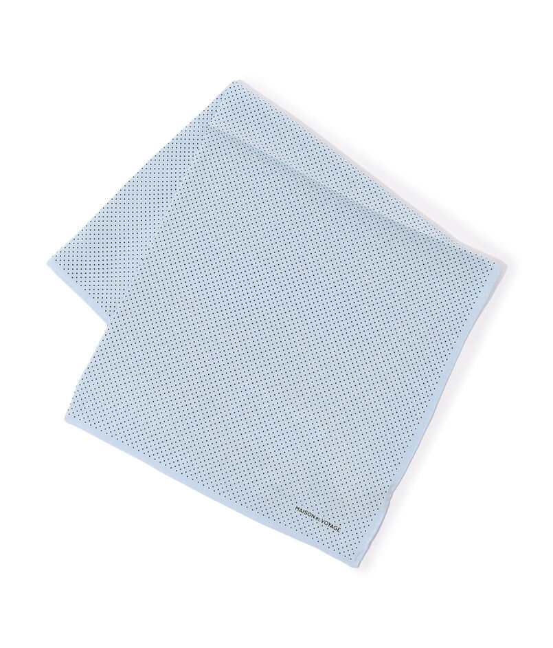 MAISON et VOYAGE シルク 1mmドット スカーフ