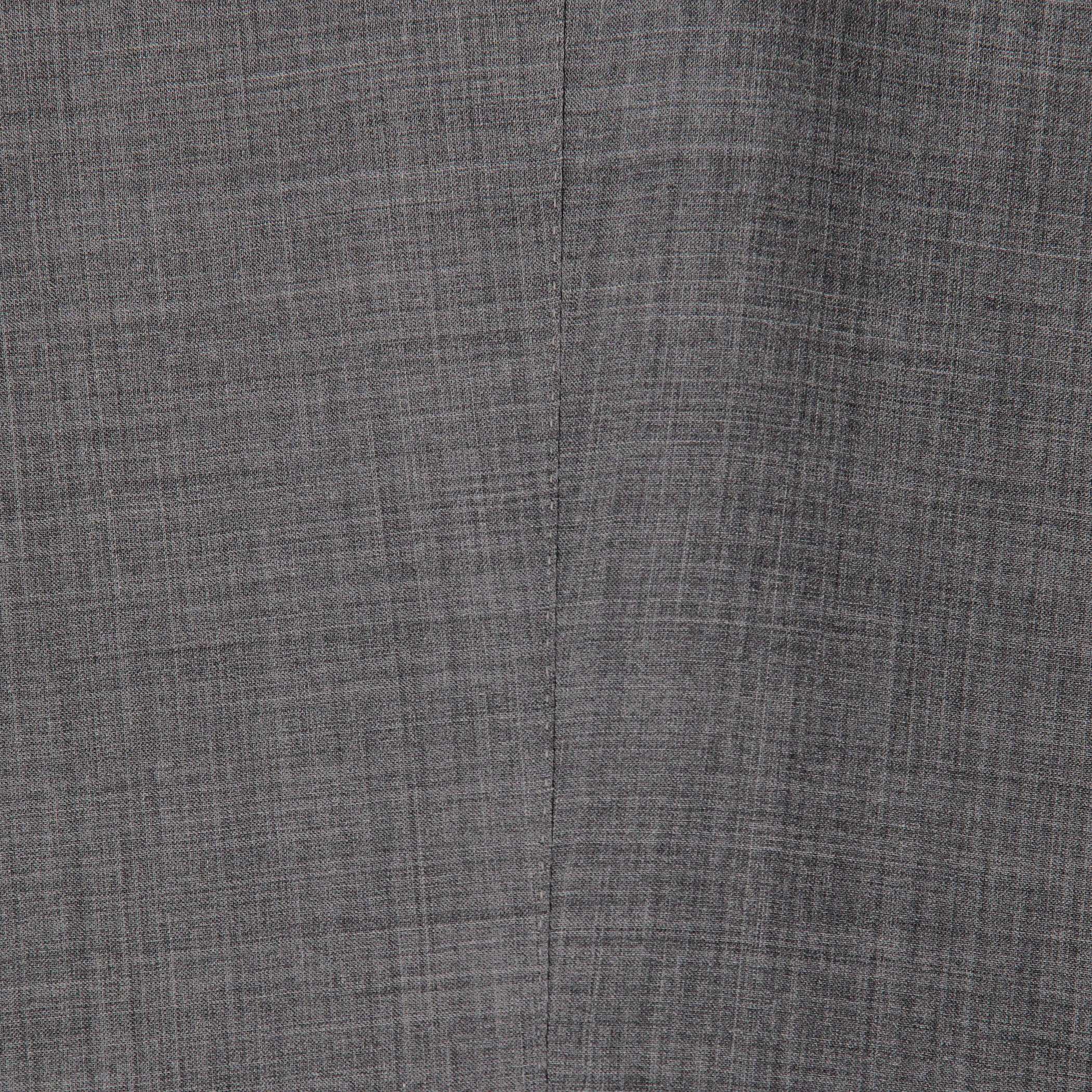 □Super120'sウールポリエステル シングルブレステッド2B