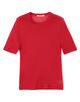テンセルシルク ベーシックTシャツ