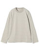 edition pourell コンパクトコットン ボーダープルオーバー
