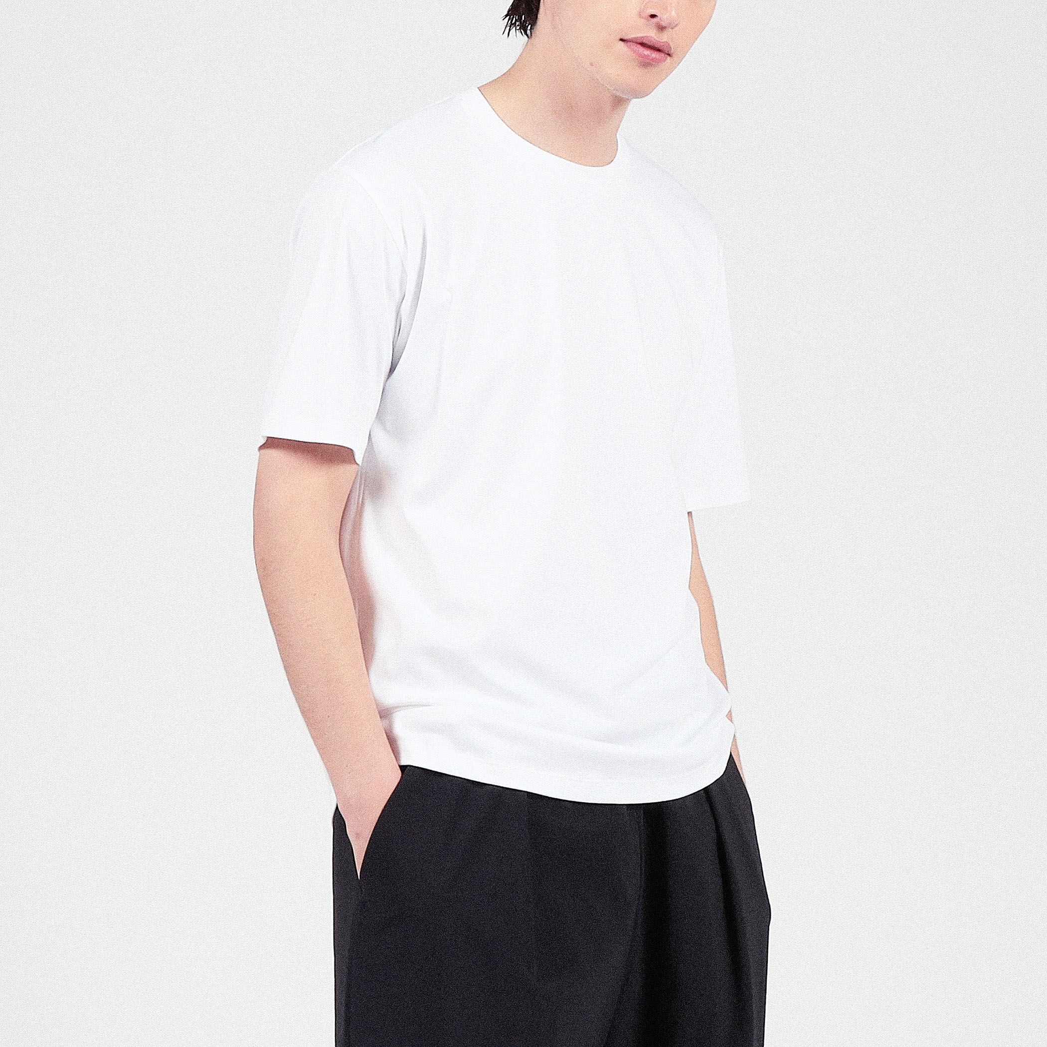 ドライコットン オーバーサイズドプルオーバー （Tシャツ