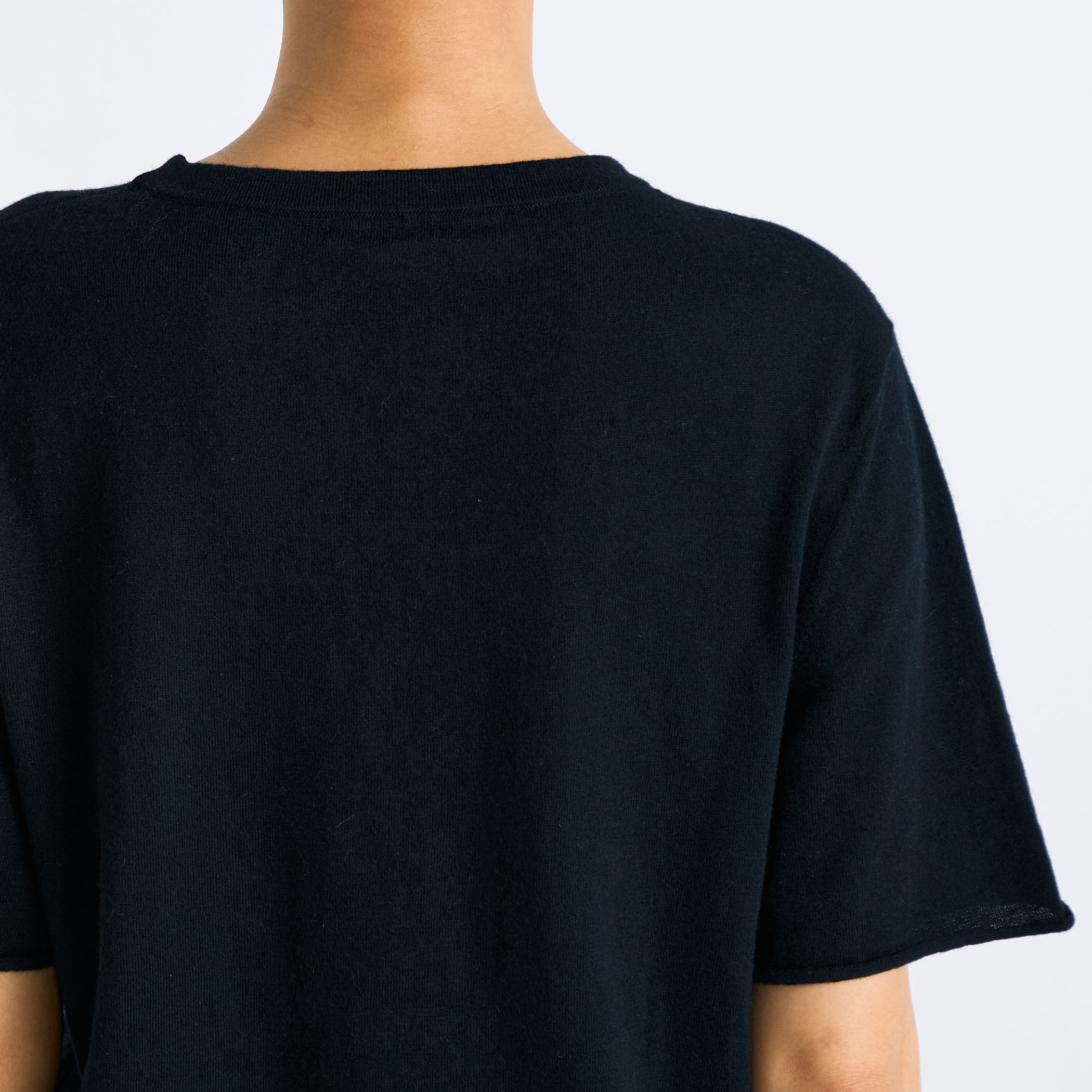 コットンカシミヤ ハーフスリーブニット｜トゥモローランド 公式通販