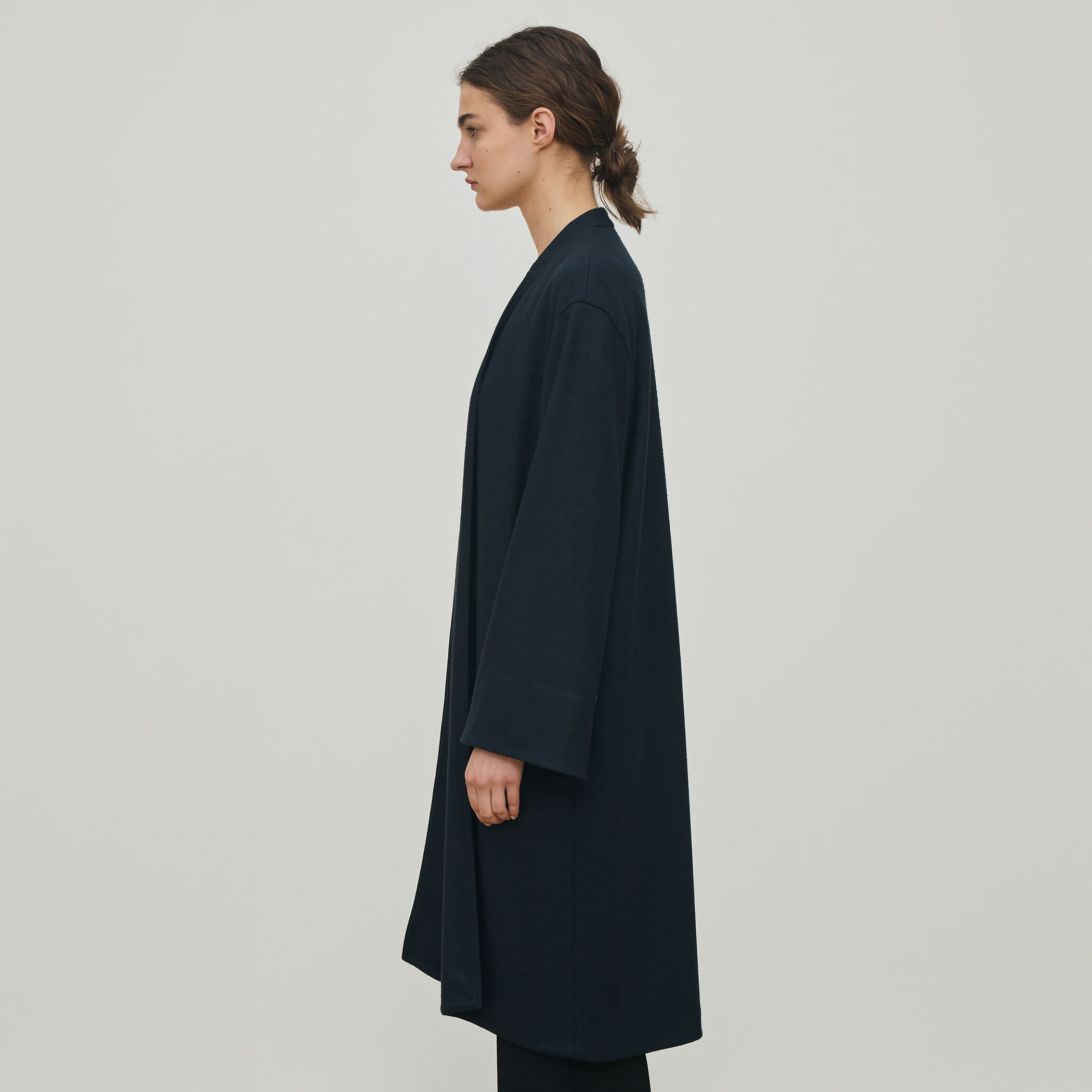 ニットコンビネーション ロングコート｜トゥモローランド 公式通販