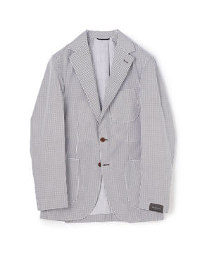 Errico Formicola コットン シングルブレステッド2Bジャケット