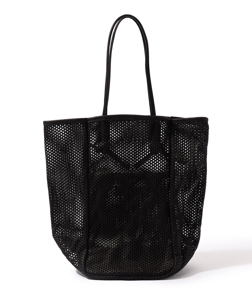 AMIACALVA WASHED LEATHER MESH TOTET M トートバッグ