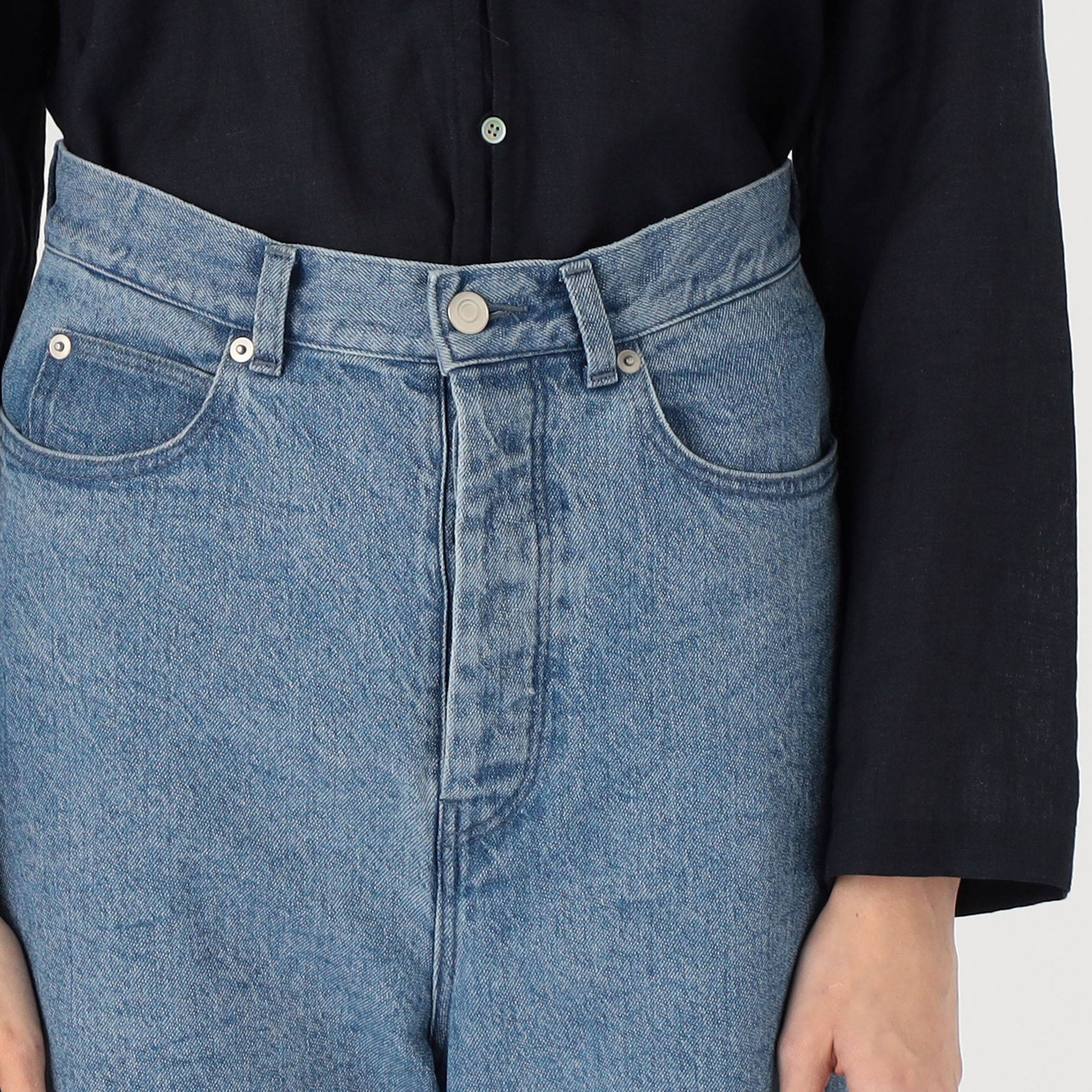 GALERIE VIE ハイツイストデニム ハイツイストデニム ストレートパンツ | GALERIE VIE (Women