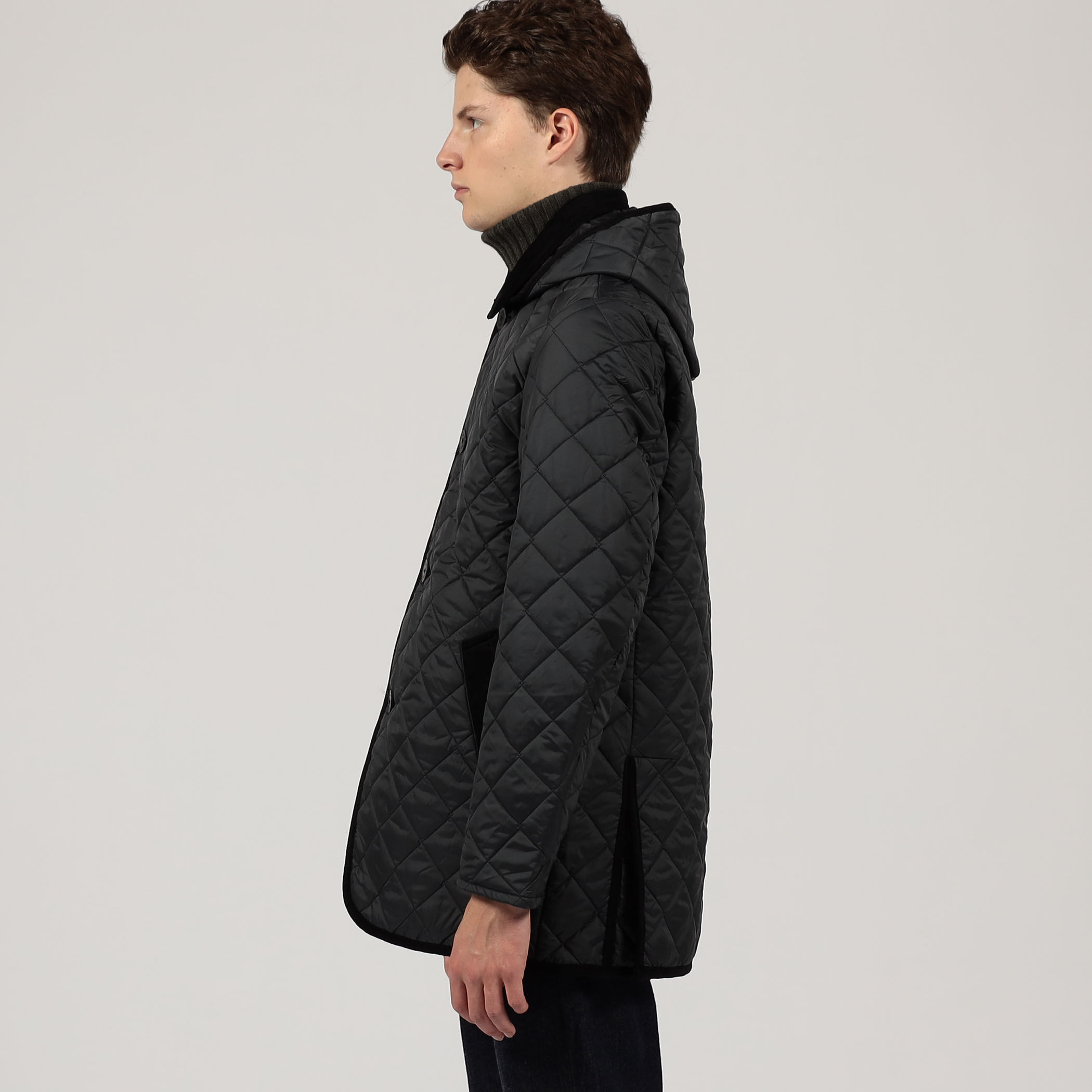 完璧わいふによる LAVENHAM DENSTON ポリエステル キルティングジャケット ジャケット・アウター
