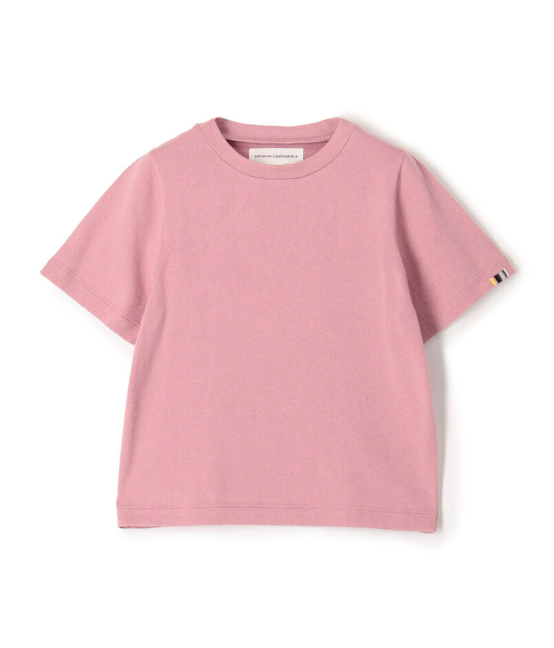 extreme cashmere tina ハーフスリーブニット
