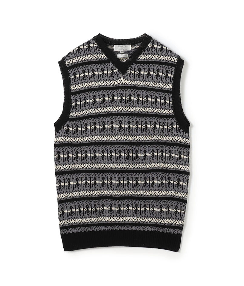 【別注】Raffa Molina コットン ニットベスト