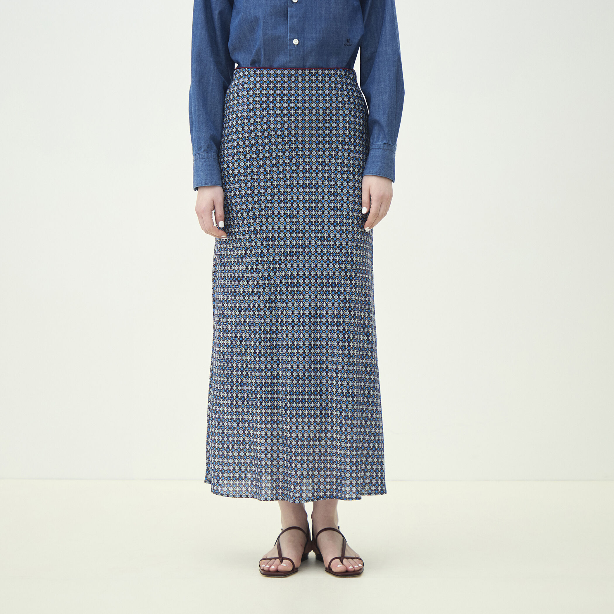 デイジーリンクプリント マーメイドスカート｜トゥモローランド 公式通販