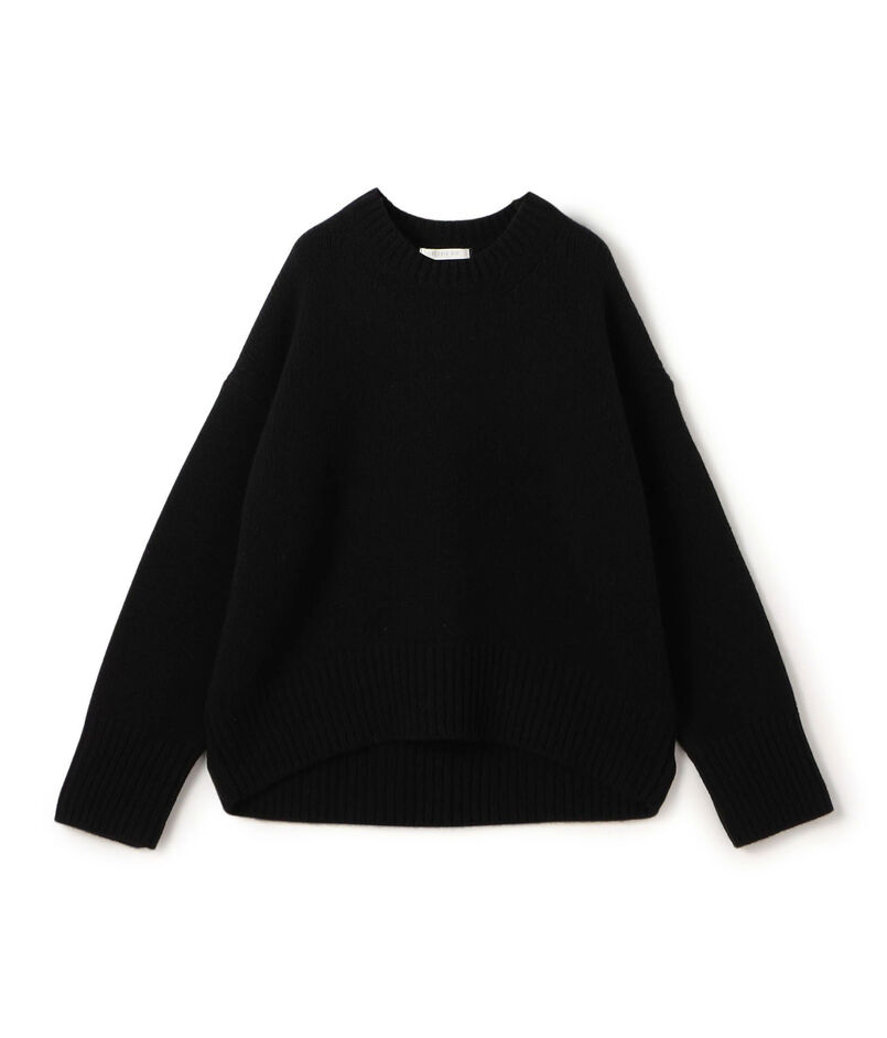 ファインウール クルーネックプルオーバー