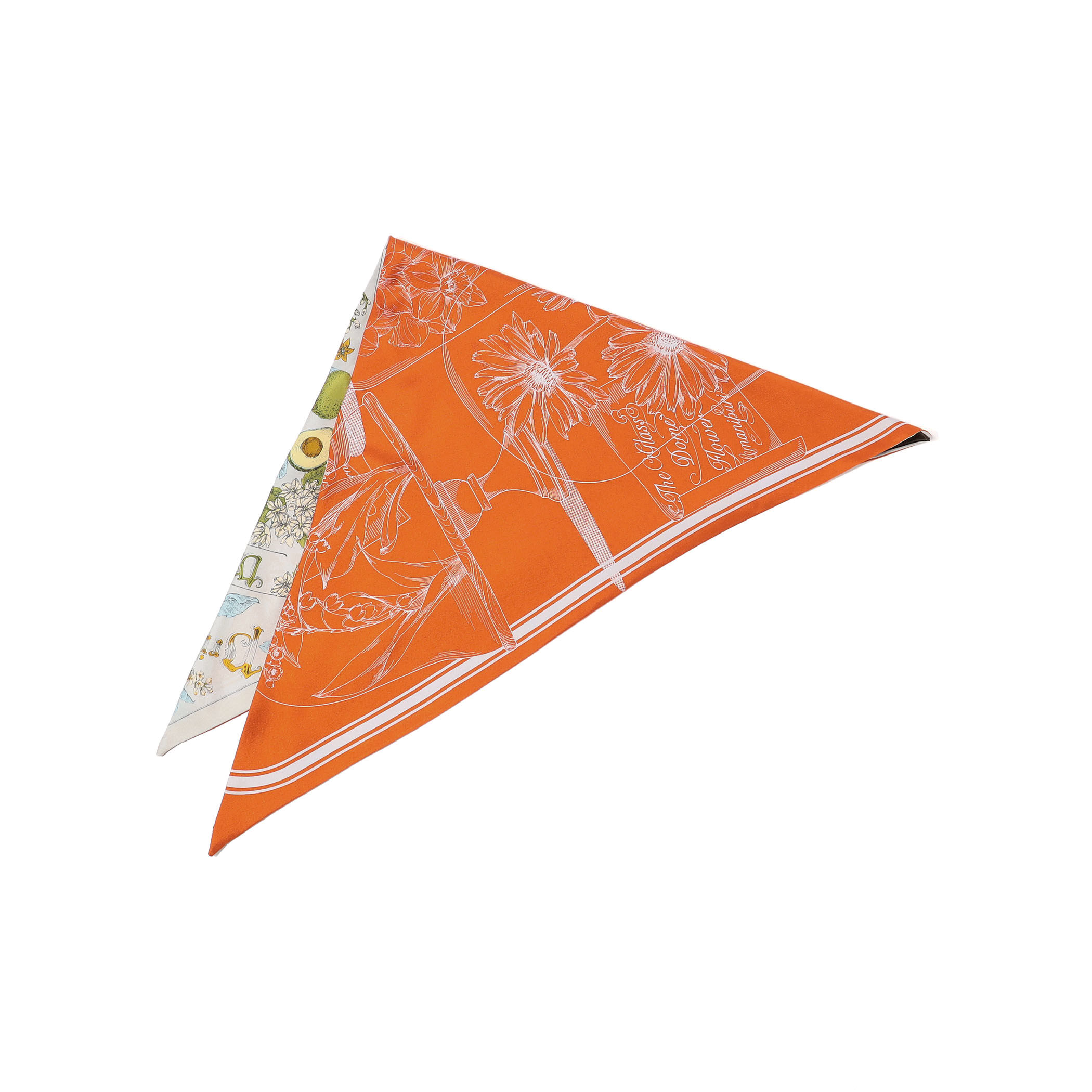 manipuri 三角スカーフミニ ガラスドームフラワー｜トゥモローランド