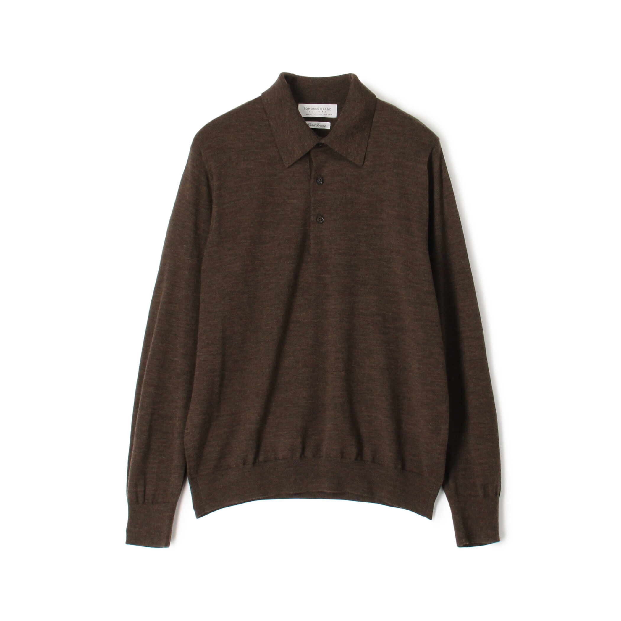 美品✨　TOMORROWLAND tricot ニットポロシャツ　メリノウール TOMORROWLAND tricot スーパーファインメリノ