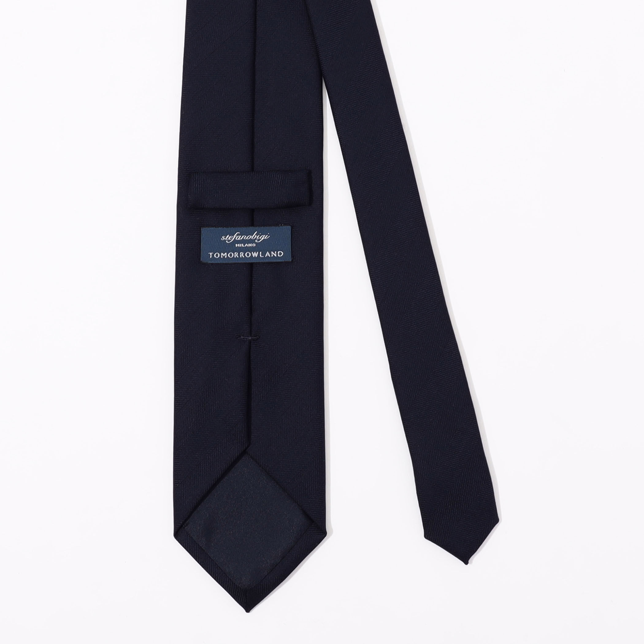 STEFANO BIGI ウール ヘリンボーン ネクタイ｜トゥモローランド 公式通販