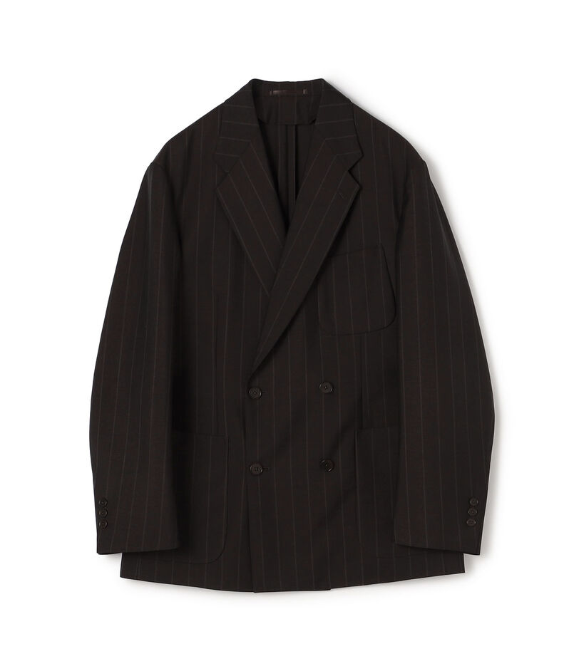 ウールモヘヤ ダブルブレステッド4Bジャケット