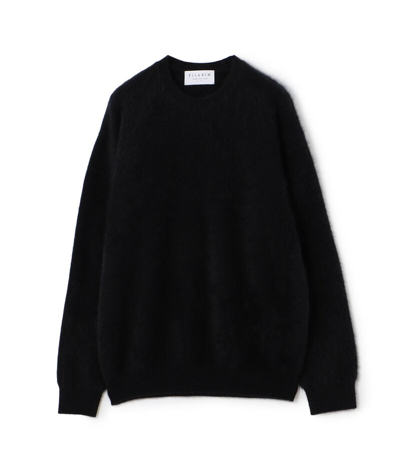 フォックスカシミヤ クルーネック プルオーバー