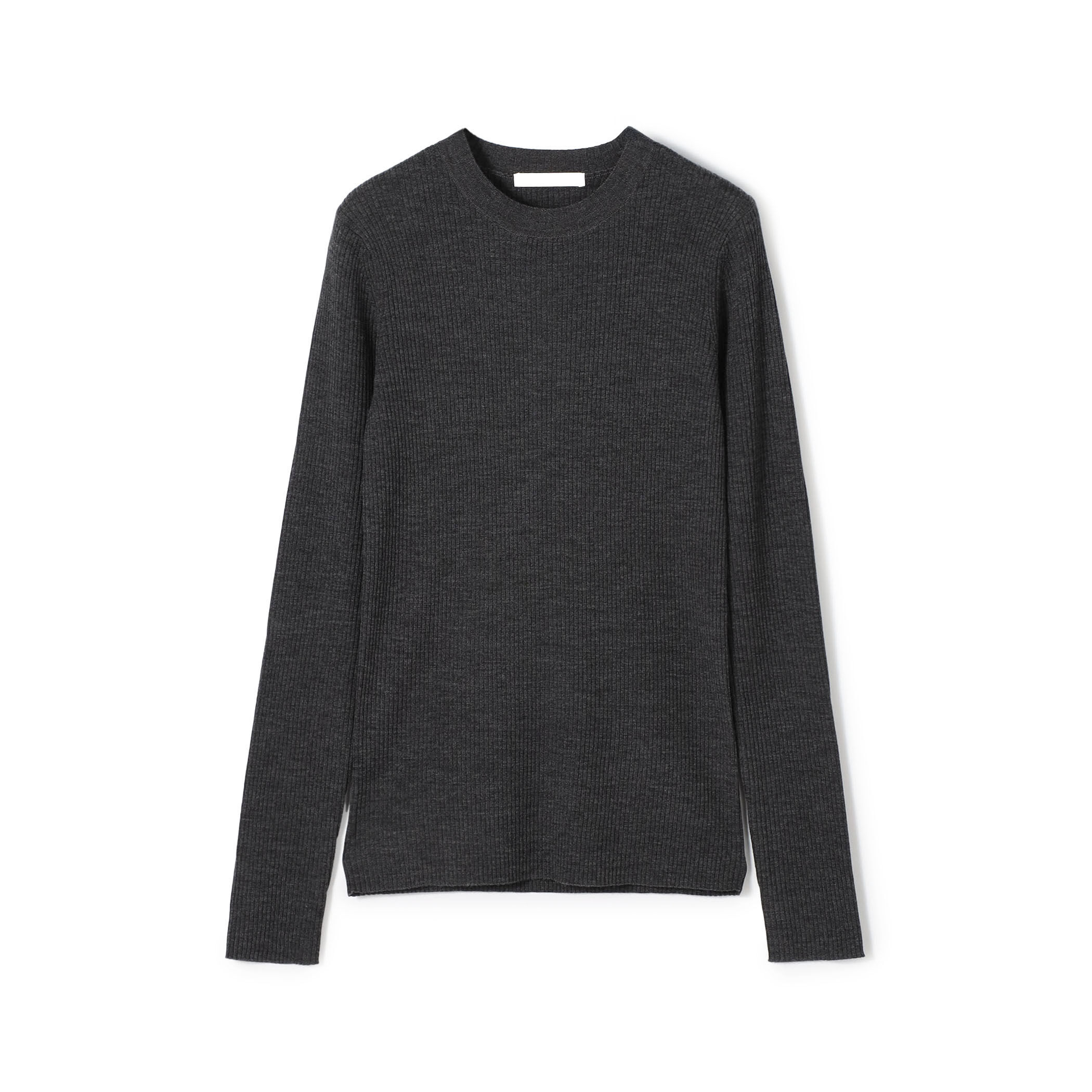 プルミエールウールリブ クルーネックプルオーバー｜トゥモローランド