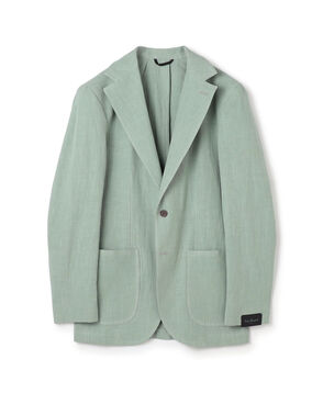 ERRICO FORMICOLA リネンコットン シングルブレステッド2Bジャケット