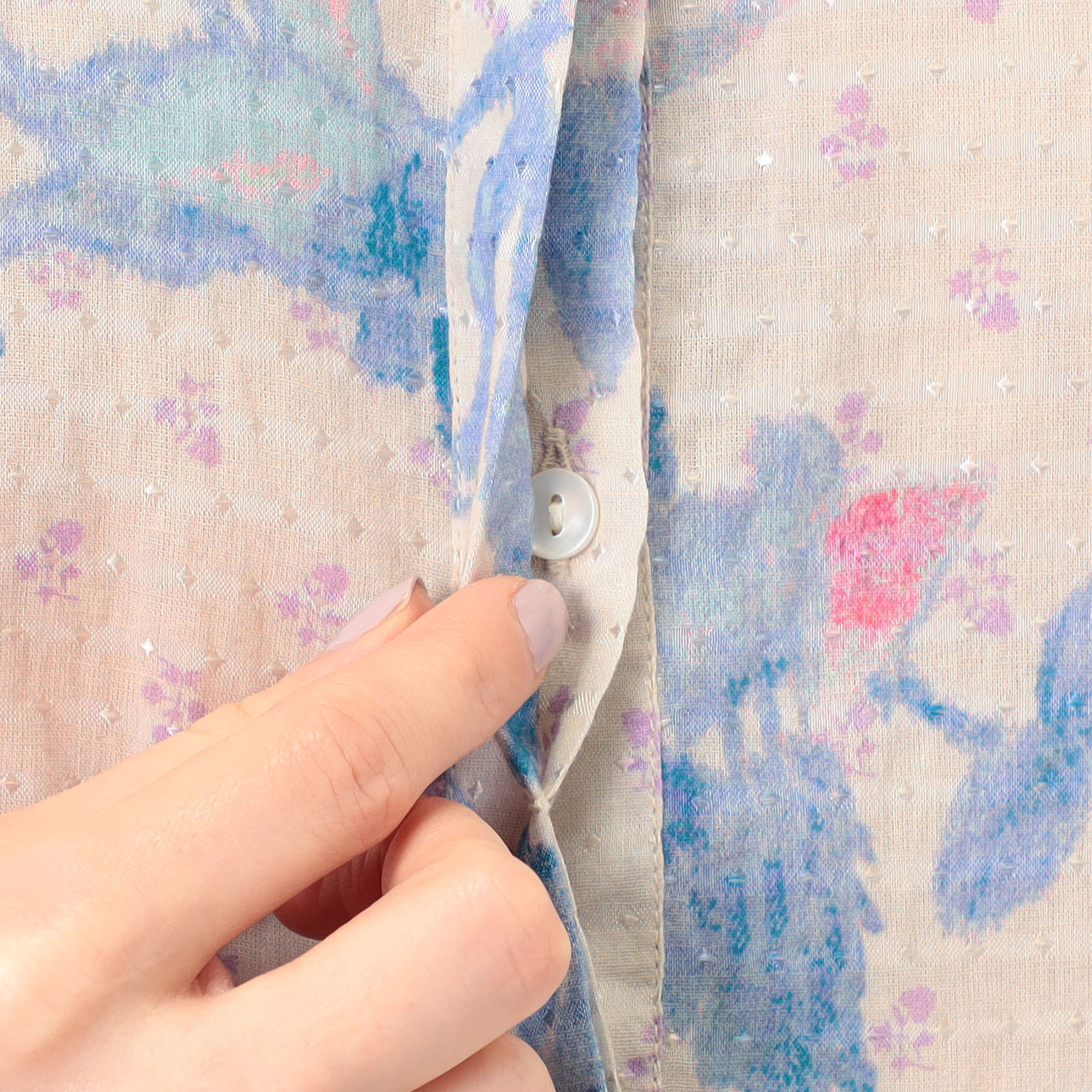 ne Quittez pas Dot Dobby Bouquet ブラウス｜トゥモローランド 公式サイト
