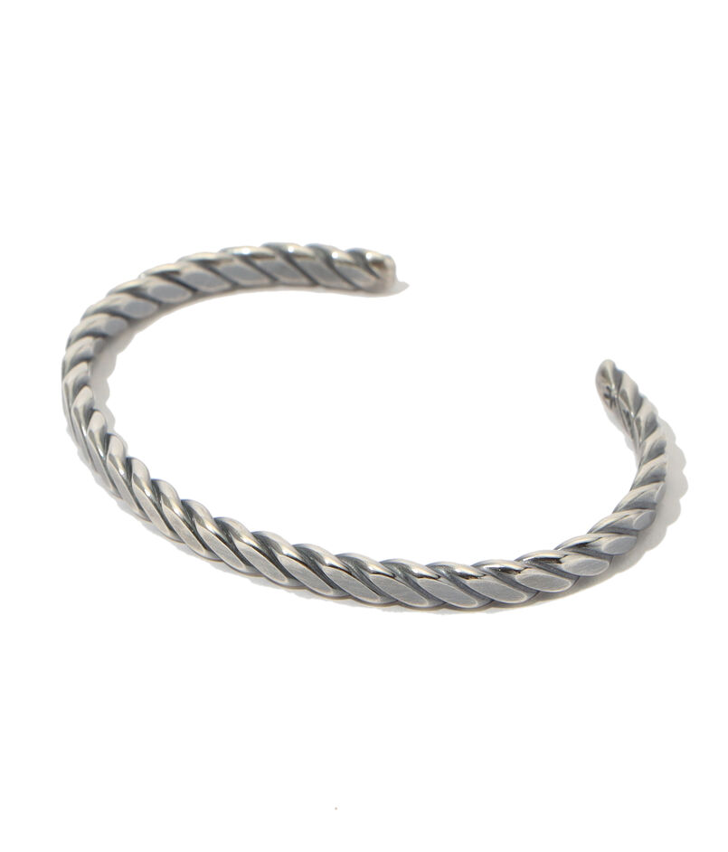 STUDEBAKER METALS PLAIT CUFF ツイスト シルバーバングル