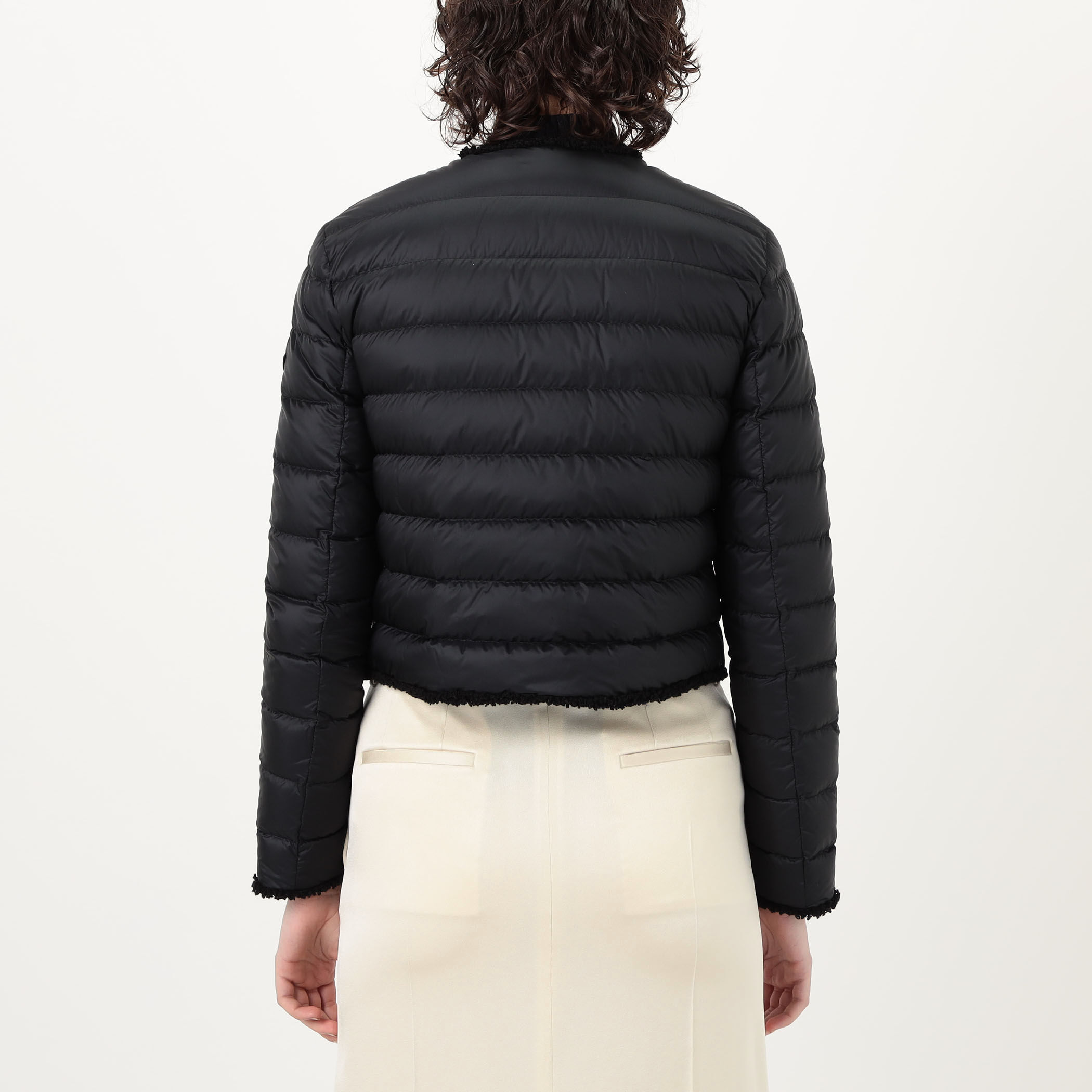 MONCLER FLEURS ノーカラージャケット｜トゥモローランド 公式通販