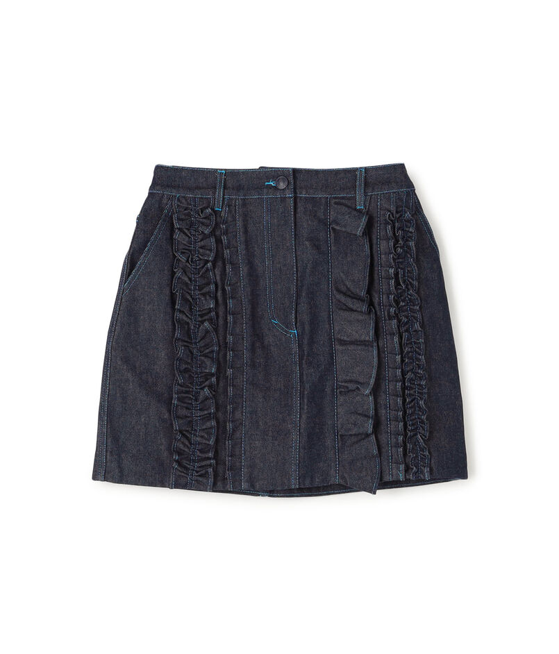CECILIE BAHNSEN ODIN SKIRT デニム ミニスカート