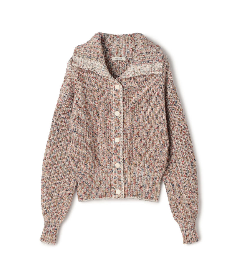 ハイブリットコットンツイーディー コンパクトブルゾン