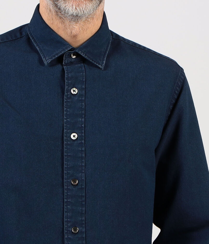 インディゴオックス セミワイドカラーシャツ｜トゥモローランド 公式通販