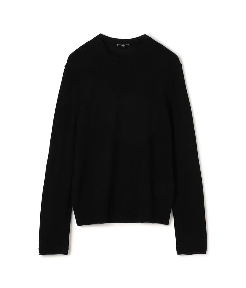 ソフトフェザーウェイトカシミヤ  クルーネックプルオーバー MOKC3669