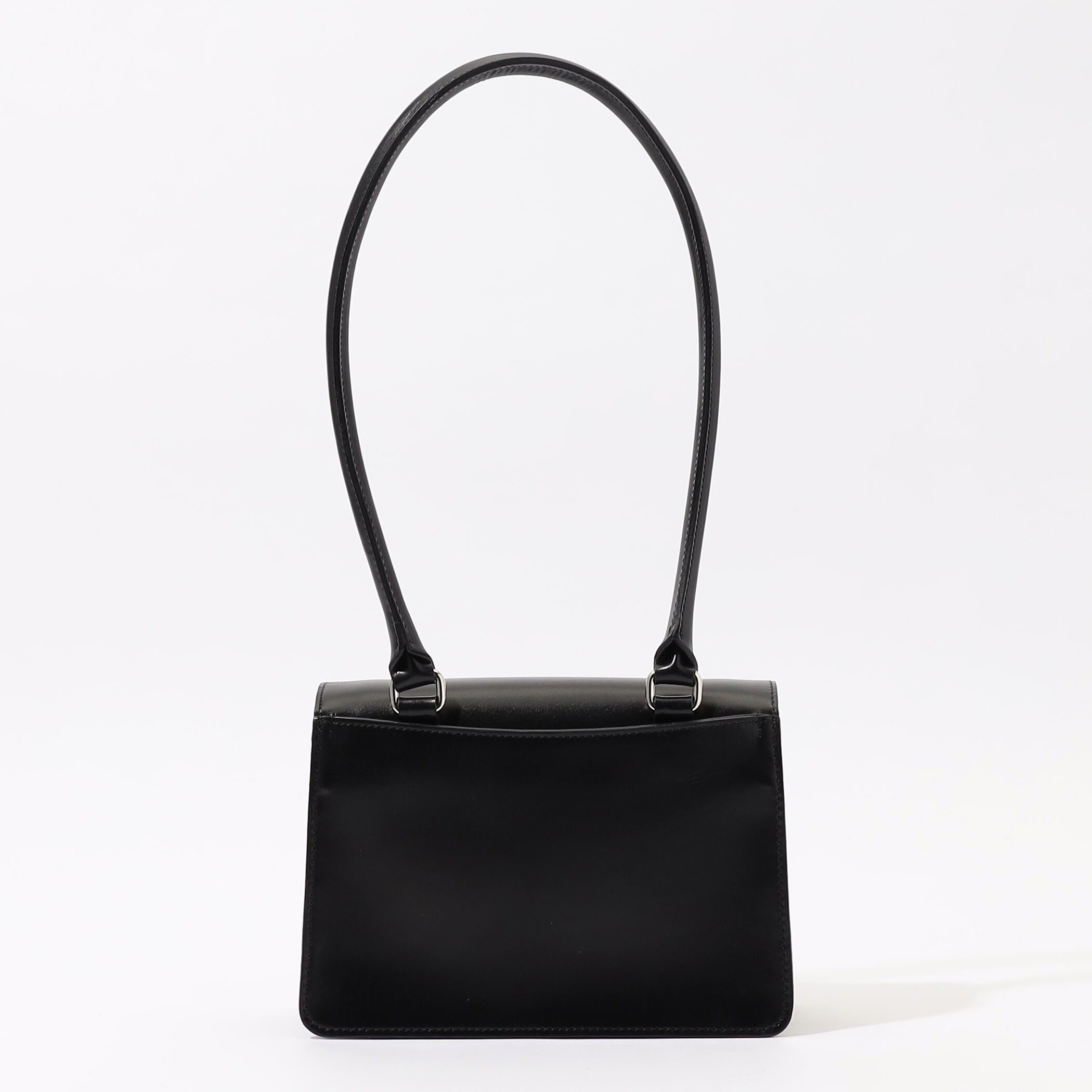 BUCKET BAGGAGE ロングハンドル フラップバッグ BUCKET BAGGAGE ロングハンドル フラップバッグ