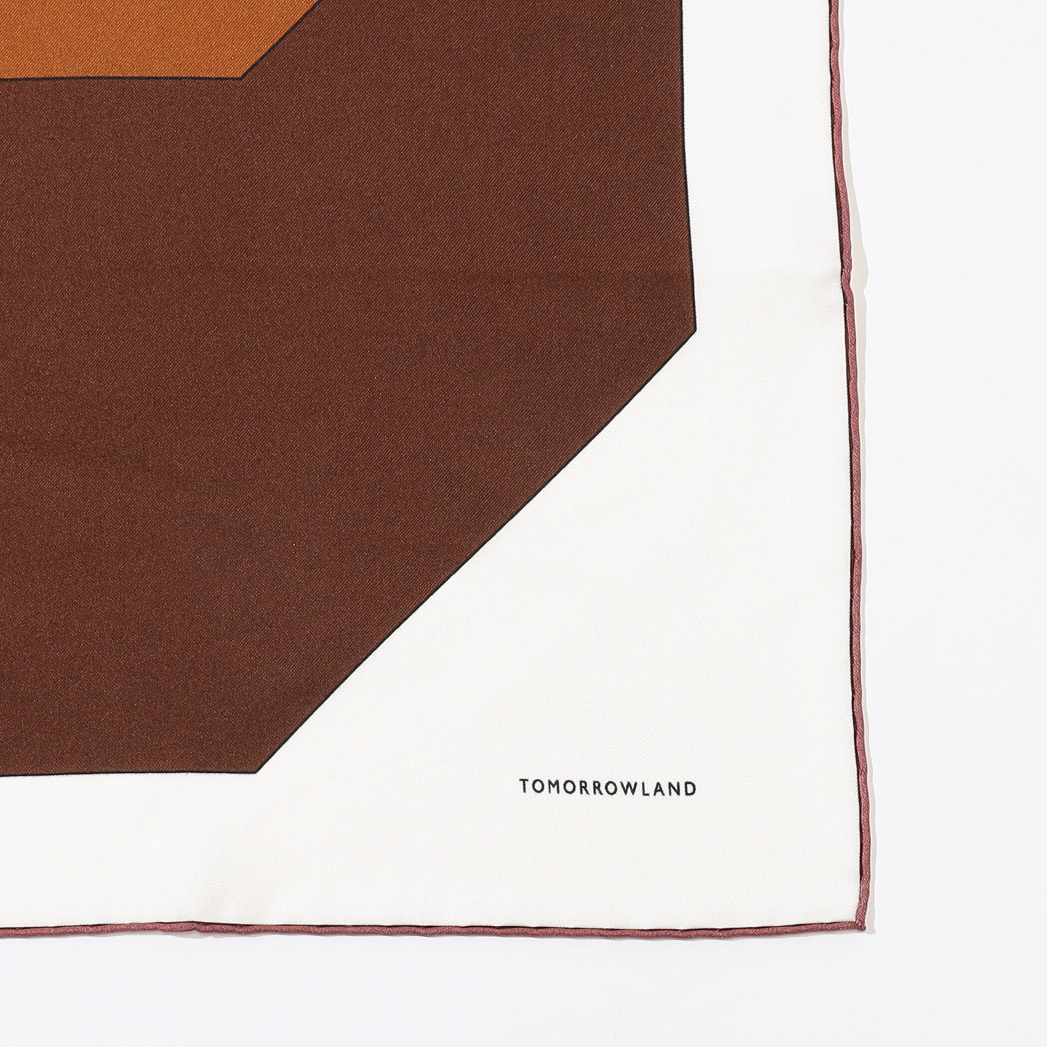 Atelier TOMORROWLAND CUBE シルクスカーフ｜トゥモローランド 公式サイト