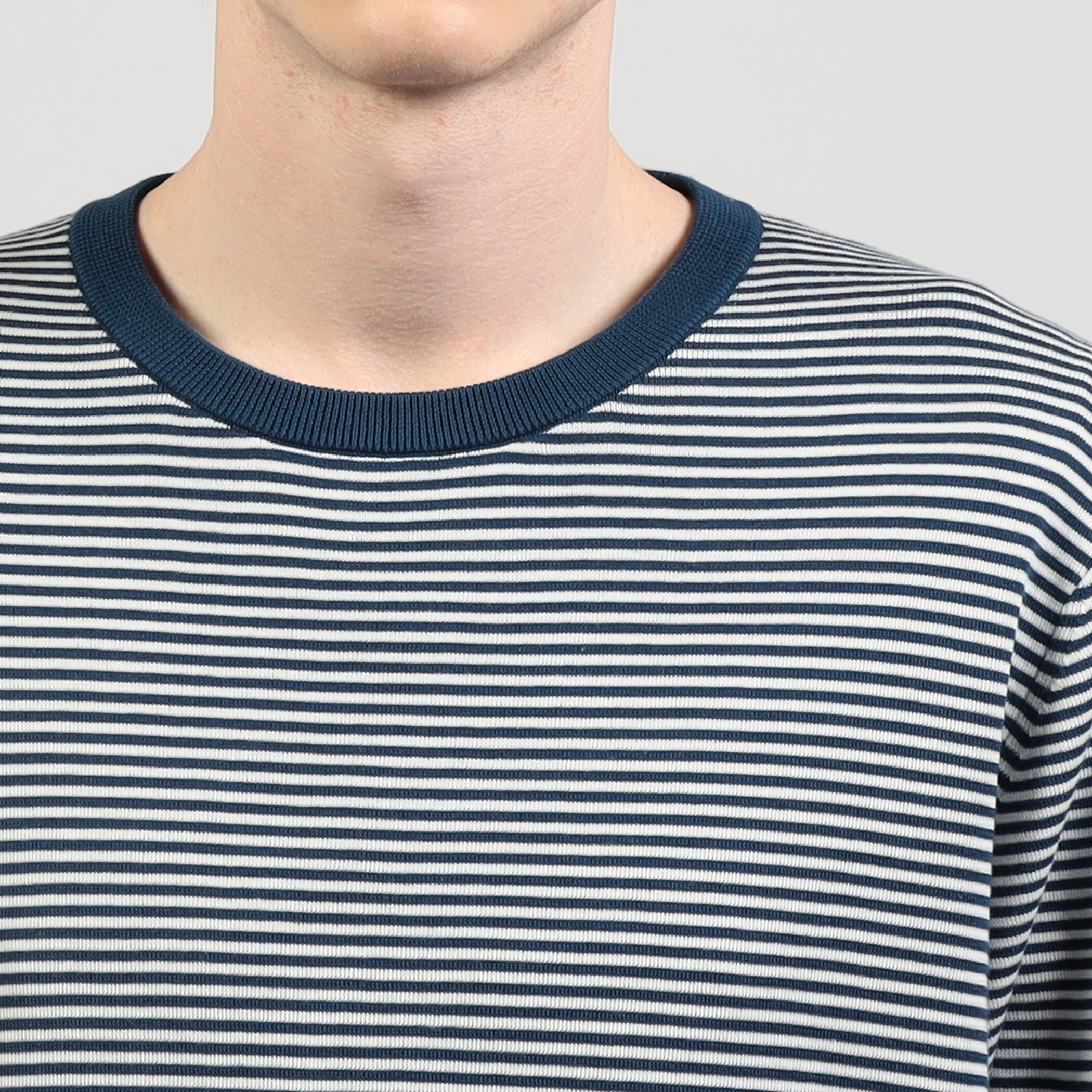 □TOMORROWLAND tricot シーアイランドコットン クルーネックプル