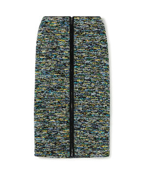 モザイクモール ダブルジップ タイトスカート