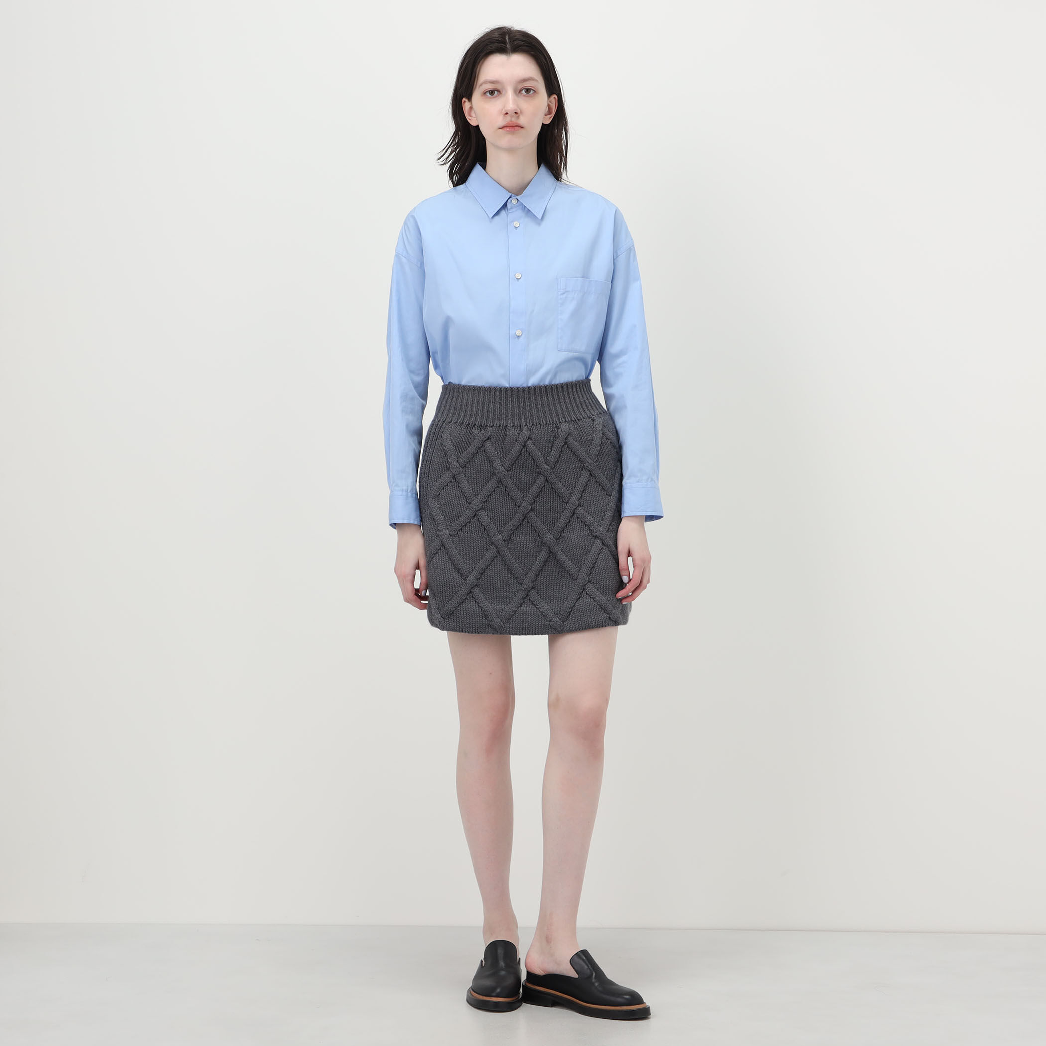 JIL SANDER MINI SKIRT ニット ミニスカート｜トゥモローランド 公式サイト