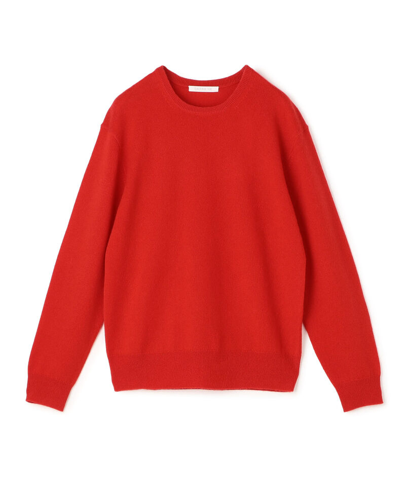 スコットランドカシミヤ クルーネックプルオーバー