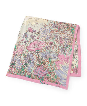 【別注】manipuri BLOOM GARDEN ウールシルク スカーフ