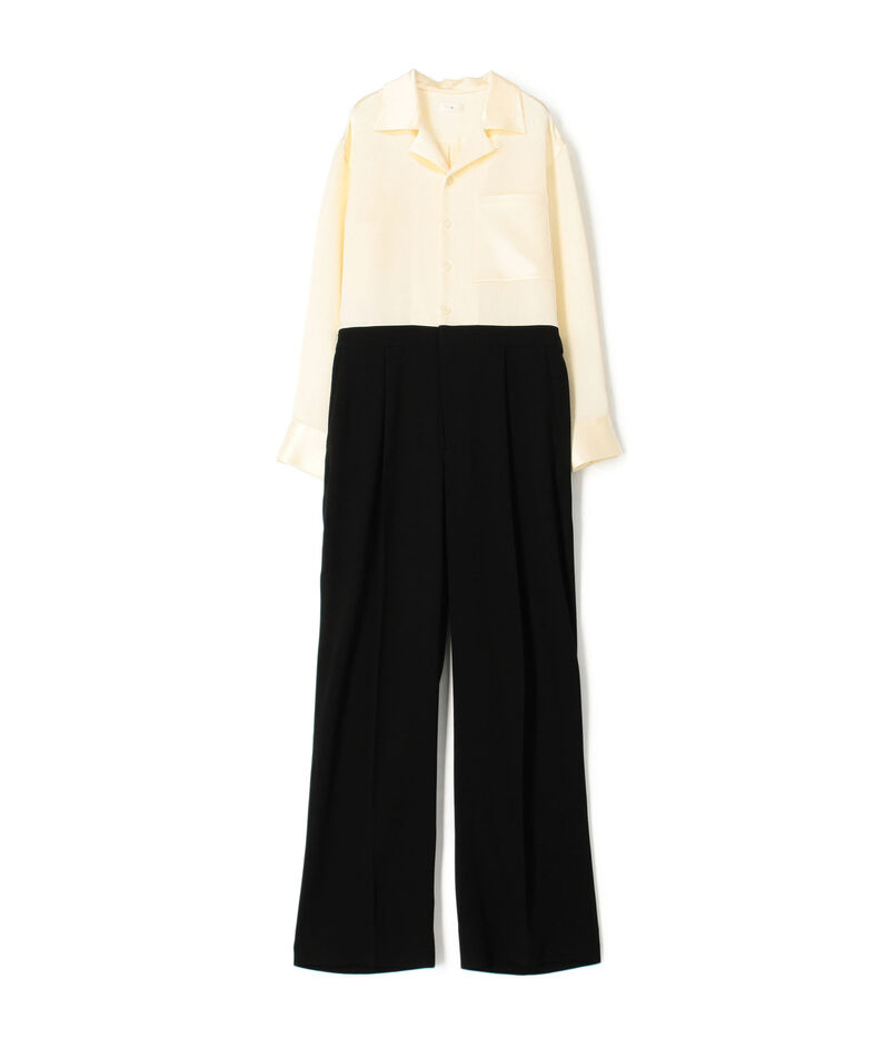 サテンコンビネゾン