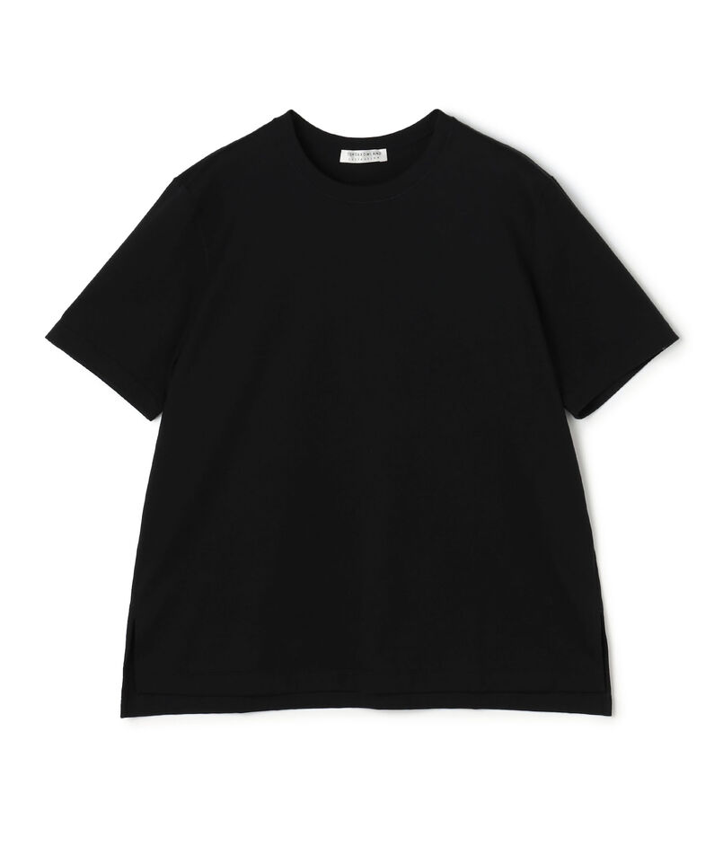 スーピマコットンジャージー クルーネックプルオーバー