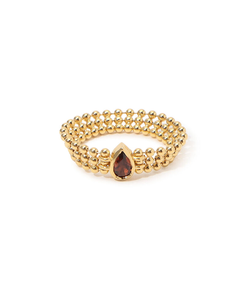 Maggoosh PEAR STONE RING
