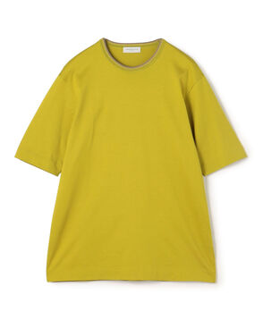 スーピマコットン ニットコンビ ハーフスリーブカットソー