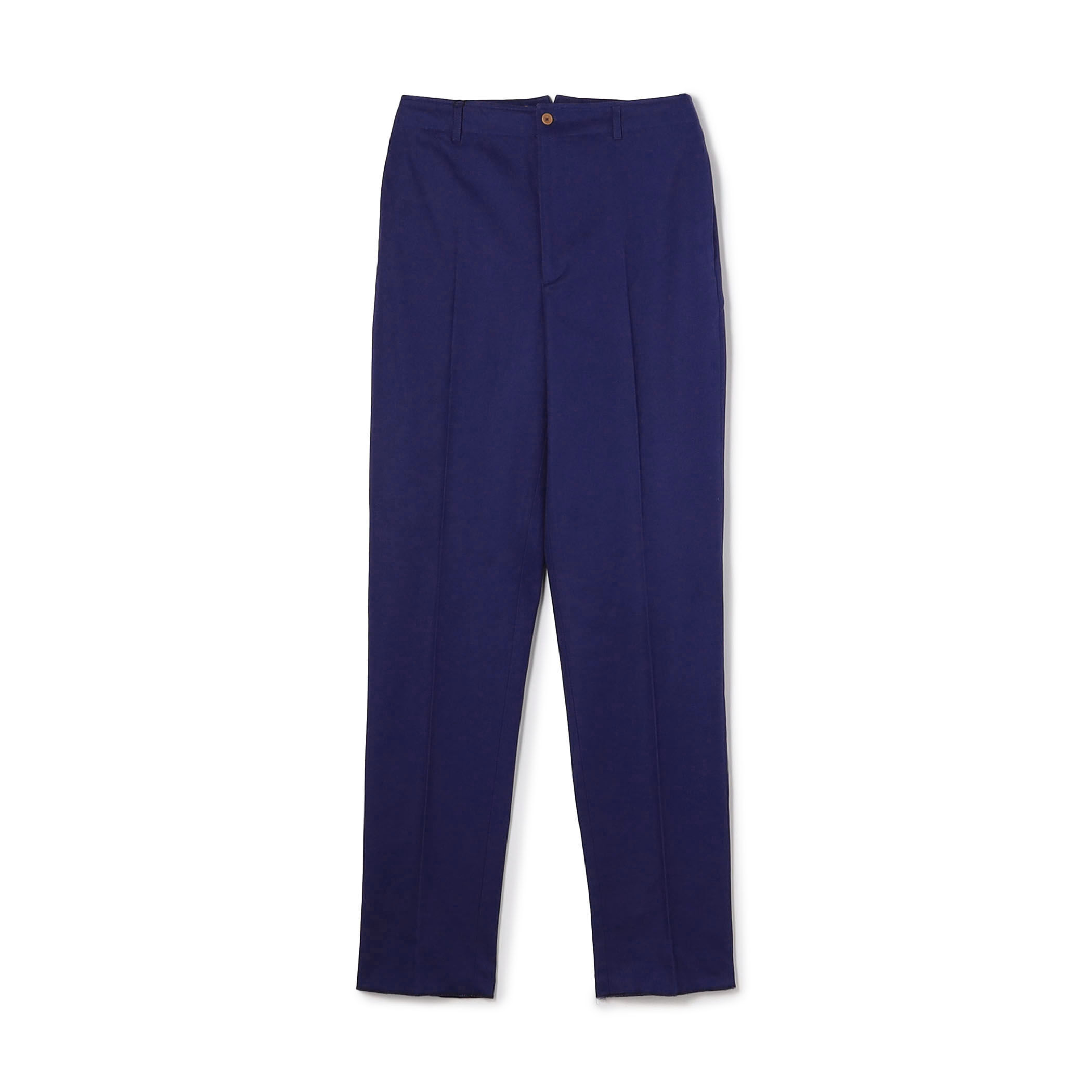 BERNARD ZINS SPENDER コットン シンチバック ワイドトラウザーズ