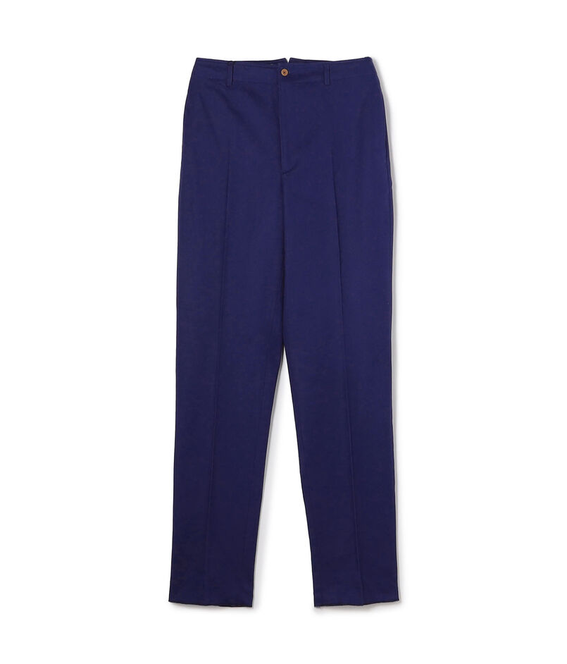 BERNARD ZINS SPENDER コットン シンチバック ワイドトラウザーズ