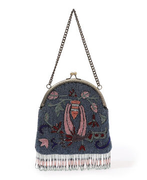 BODE DECO VINE BEADED ビーズハンドバッグ