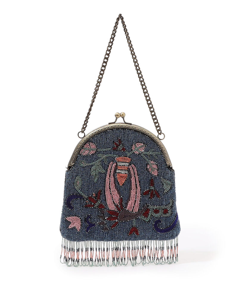 BODE DECO VINE BEADED ビーズハンドバッグ