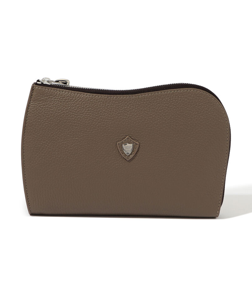 Chambord Sellier PETIT ANGERS シュリンクレザー クラッチバッグ LAGUN