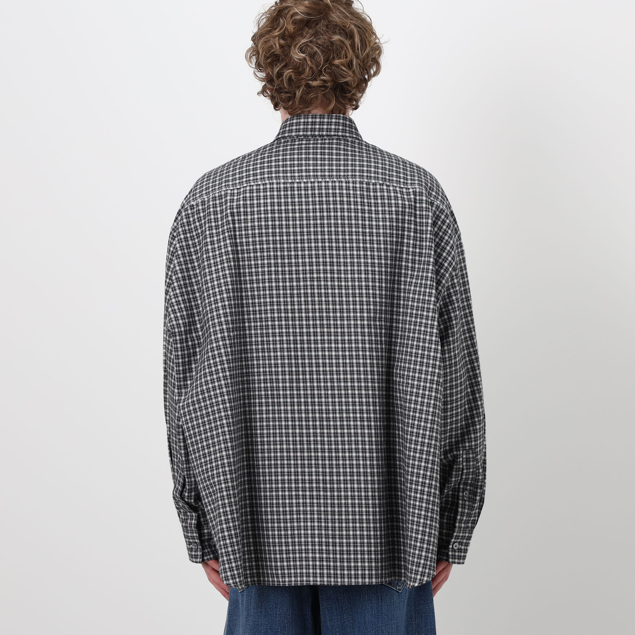 Acne Studios フランネルボタンアップシャツ｜トゥモローランド 公式サイト
